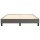 vidaXL Boxspringbett Grau 140x200 cm Kunstleder