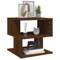 vidaXL Beistelltisch Braun Eichen-Optik 40x40x40 cm Holzwerkstoff