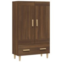 vidaXL Highboard Braun Eichen-Optik 70x31x115 cm...