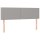 vidaXL Boxspringbett mit Matratze Hellgrau 140x200 cm Stoff