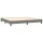 vidaXL Boxspringbett mit Matratze Dunkelgrau 200x200 cm Stoff