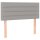 vidaXL Boxspringbett mit Matratze Hellgrau 120x200 cm Stoff