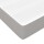 vidaXL Boxspringbett mit Matratze Hellgrau 100x200 cm Stoff