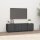 vidaXL TV-Schrank Grau 140x40x40 cm Massivholz Kiefer