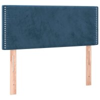 vidaXL Kopfteil Dunkelblau 80x5x78/88 cm Samt