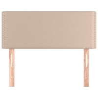 vidaXL Kopfteil Cappuccino-Braun 90x5x78/88 cm Kunstleder