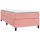 vidaXL Boxspringbett mit Matratze Rosa 80x200 cm Samt