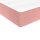 vidaXL Boxspringbett mit Matratze Rosa 80x200 cm Samt