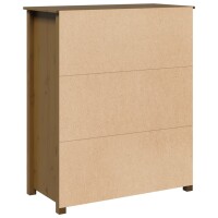 vidaXL Highboard Honigbraun 83x41,5x100 cm Massivholz Kiefer