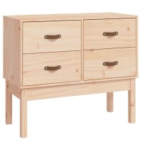 vidaXL Konsolenschrank 90x40x78 cm Massivholz Kiefer