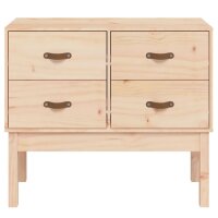 vidaXL Konsolenschrank 90x40x78 cm Massivholz Kiefer