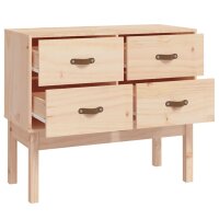 vidaXL Konsolenschrank 90x40x78 cm Massivholz Kiefer