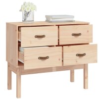 vidaXL Konsolenschrank 90x40x78 cm Massivholz Kiefer