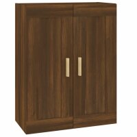 vidaXL Wandschrank Braun Eichen-Optik 69,5x32,5x90 cm Holzwerkstoff