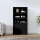 vidaXL Highboard Schwarz 80x35x154 cm Massivholz Kiefer