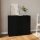 vidaXL Sideboard Schwarz 80x33x70 cm Holzwerkstoff