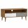 vidaXL TV-Schrank MOLDE Braun 106x40x49 cm Massivholz Kiefer