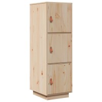 vidaXL Highboard 34x40x108,5 cm Massivholz Kiefer