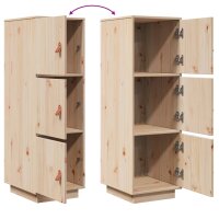 vidaXL Highboard 34x40x108,5 cm Massivholz Kiefer