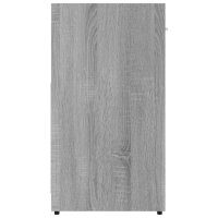 vidaXL Badezimmerschrank Grau Sonoma 60x33x60 cm Holzwerkstoff