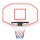 vidaXL Basketballkorb Wei&szlig; 109x71x3 cm Polyethylen