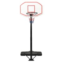 vidaXL Basketballständer Weiß 258-363 cm...