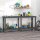 vidaXL Werkbank Grau 180x50x80 cm Massivholz Kiefer