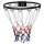 vidaXL Basketballring Schwarz 39 cm Stahl