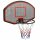 vidaXL Basketballkorb Schwarz 90x60x2 cm Polyethylen