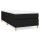 vidaXL Boxspringbett Schwarz 80x200 cm Stoff