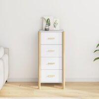 vidaXL Highboard Weiß 42x38x90 cm Holzwerkstoff