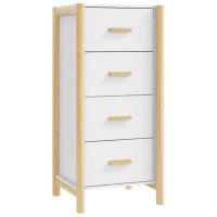 vidaXL Highboard Weiß 42x38x90 cm Holzwerkstoff