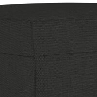 vidaXL Sitzbank Schwarz 100x35x41 cm Stoff