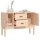 vidaXL Sideboard 110x40x78 cm Massivholz Kiefer