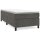 vidaXL Boxspringbett Dunkelgrau 90x190 cm Samt