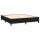 vidaXL Boxspringbett Schwarz 180x200 cm Stoff