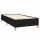 vidaXL Boxspringbett mit Matratze Schwarz 90x190 cm Stoff