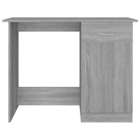 vidaXL Schreibtisch Grau Sonoma 100x50x76 cm Holzwerkstoff