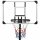 vidaXL Basketballst&auml;nder Transparent 235-305 cm Polycarbonat