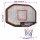 vidaXL Basketballkorb Schwarz 109x71x3 cm Polyethylen