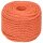 vidaXL Arbeitsseil Orange 10 mm 50 m Polypropylen