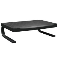 vidaXL Monitorständer Schwarz 37x28x11,5 cm