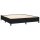 vidaXL Boxspringbett mit Matratze Schwarz 180x200 cm Stoff