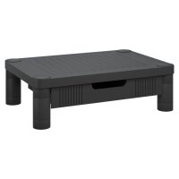 vidaXL Monitorständer Schwarz 43x30,5x13 cm