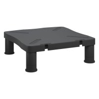 vidaXL Monitorständer Schwarz 33,5x34x10,5 cm