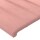 vidaXL Kopfteile 2 Stk. Rosa 90x5x78/88 cm Samt