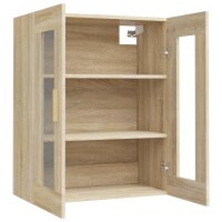 vidaXL H&auml;ngeschrank Sonoma-Eiche 69,5x34x90 cm