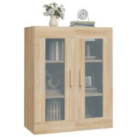 vidaXL H&auml;ngeschrank Sonoma-Eiche 69,5x34x90 cm