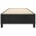 vidaXL Boxspringbett Schwarz 80x200 cm Samt