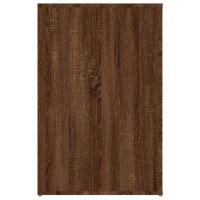 vidaXL Schreibtisch Braun Eichen-Optik 100x49x75 cm Holzwerkstoff